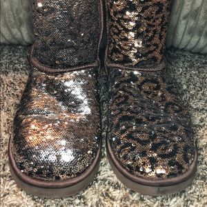 Ugg Color Changing Sequin Boots